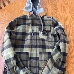 Burton Men’s Snowboard/Ski Jacket Flannel